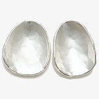 Pillow Stone Matte Slice Earrings product thumbnail