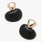 Tranquil Ebony Stream Stone Earrings product thumbnail